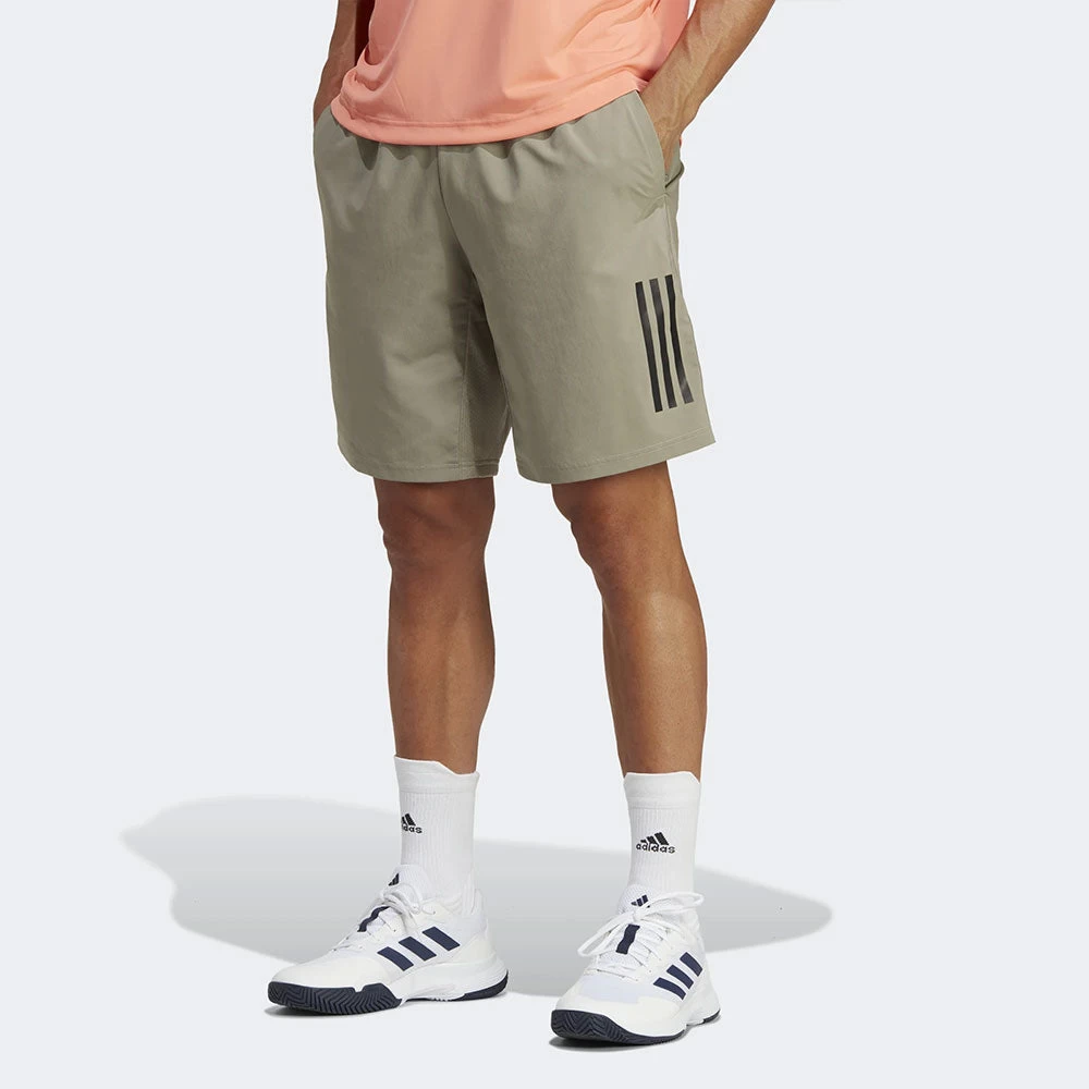 Adidas Club 3-Stripe Short 9" 2023 Men's 3 Adidas Club 3-Stripe Short 9" 2023 Men's